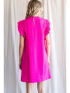 Tonya Frill Ruffle Sleeve Dress
