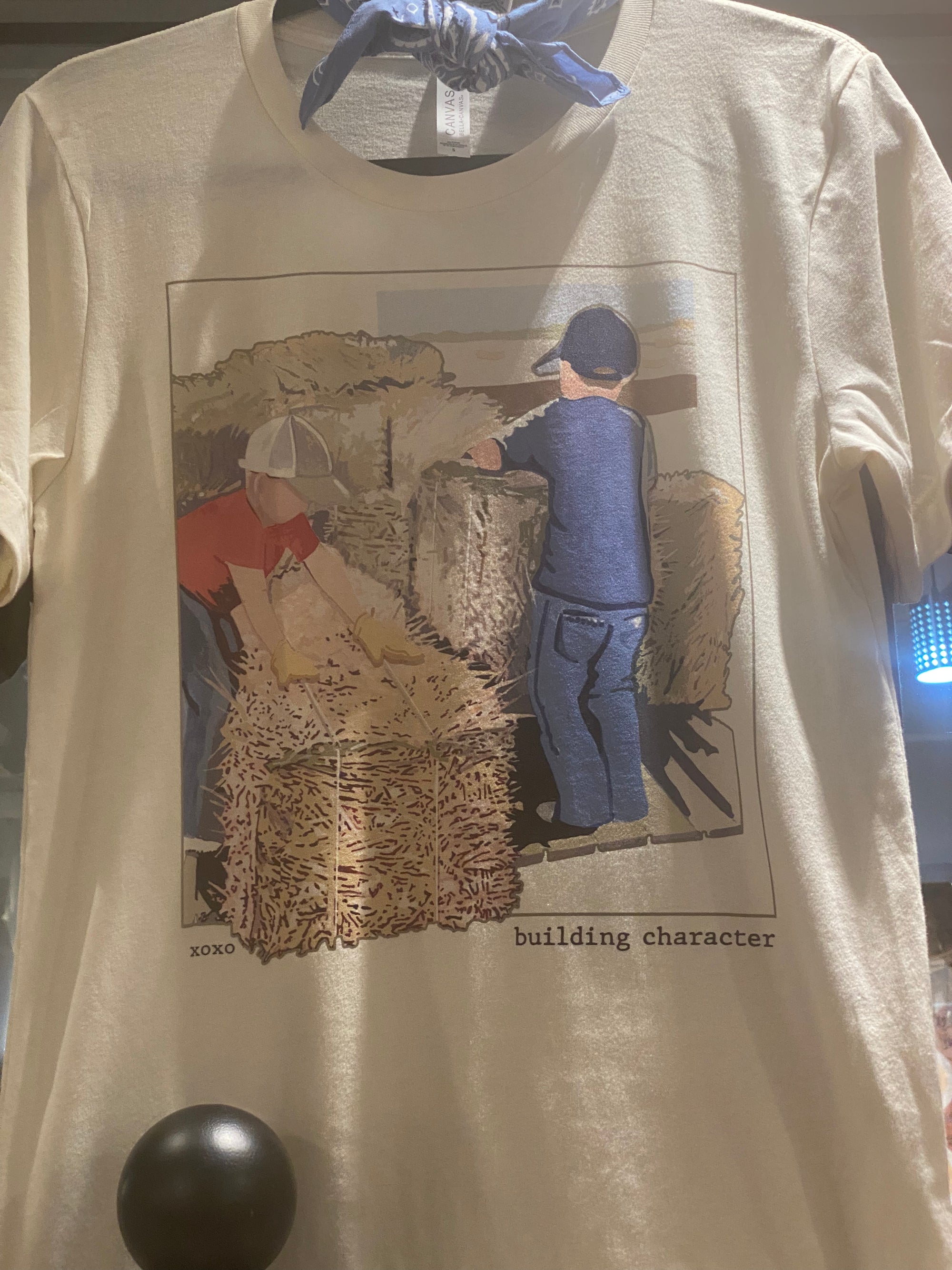 Building Character Graphic Tee