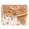 Tooling Leather Cowhide Card Purse