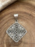 Jack Sterling Square Stamped Concho Pendant