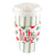 Green Ticking Tis The Season Sleeve Cup with Lid