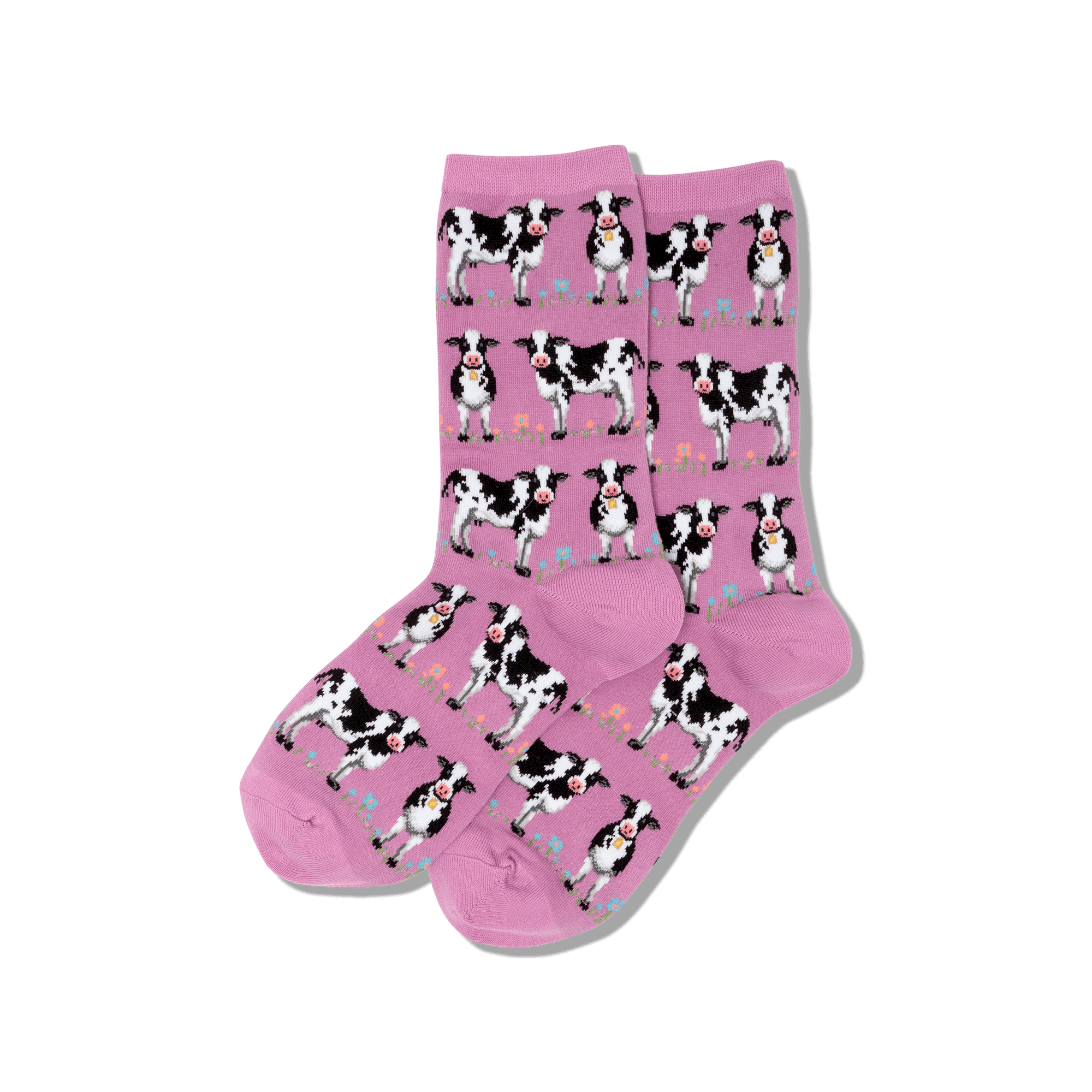 HotSox Socks Lilac Cows