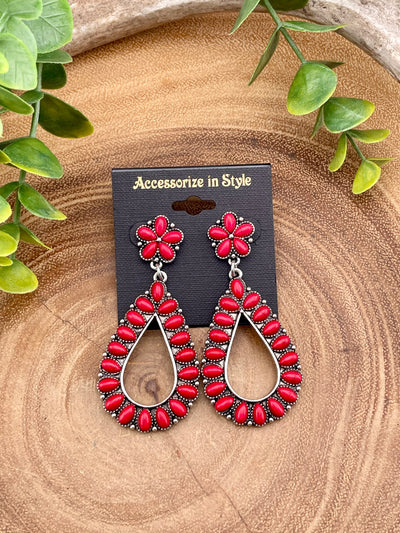 Sunlight Peak Teardrop Earrings