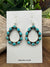 Gallatin Sterling Teardrop Earrings - Turquoise