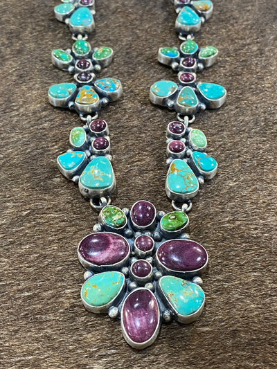 Sonoran Gold Turquoise & Purple Spiny