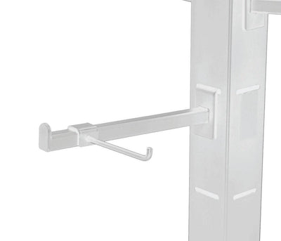 Arms & Hooks for 4-Sided Tabletop Displays (21622, 22501): Hooks for Arms (Pack of 12) / Black