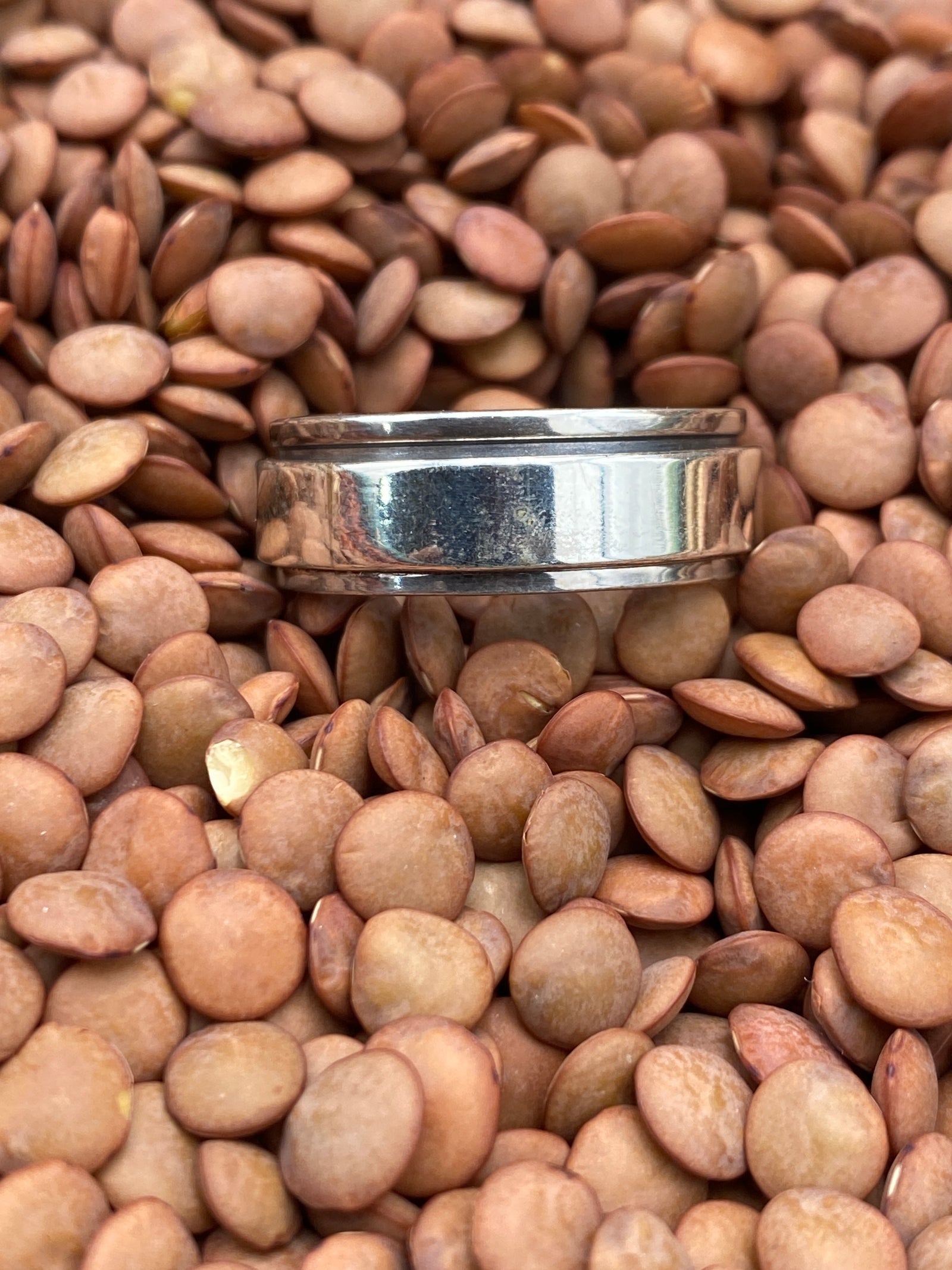 Lennon 7mm Smooth Sterling Spinner Ring - Size 11