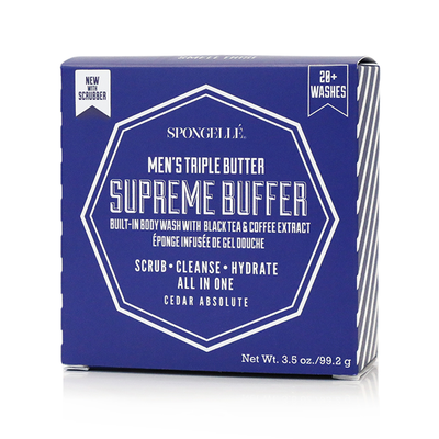 Men’s Supreme Buffer w/ Black Scrubber (Cedar Absolute)
