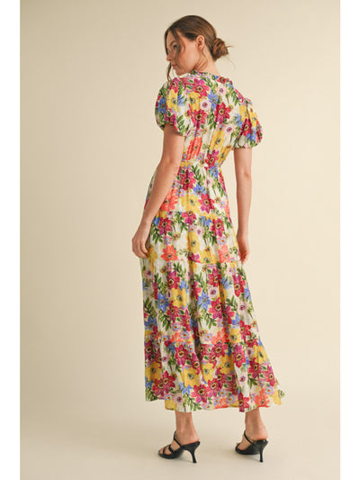 Charlie Floral Full Length Dress
