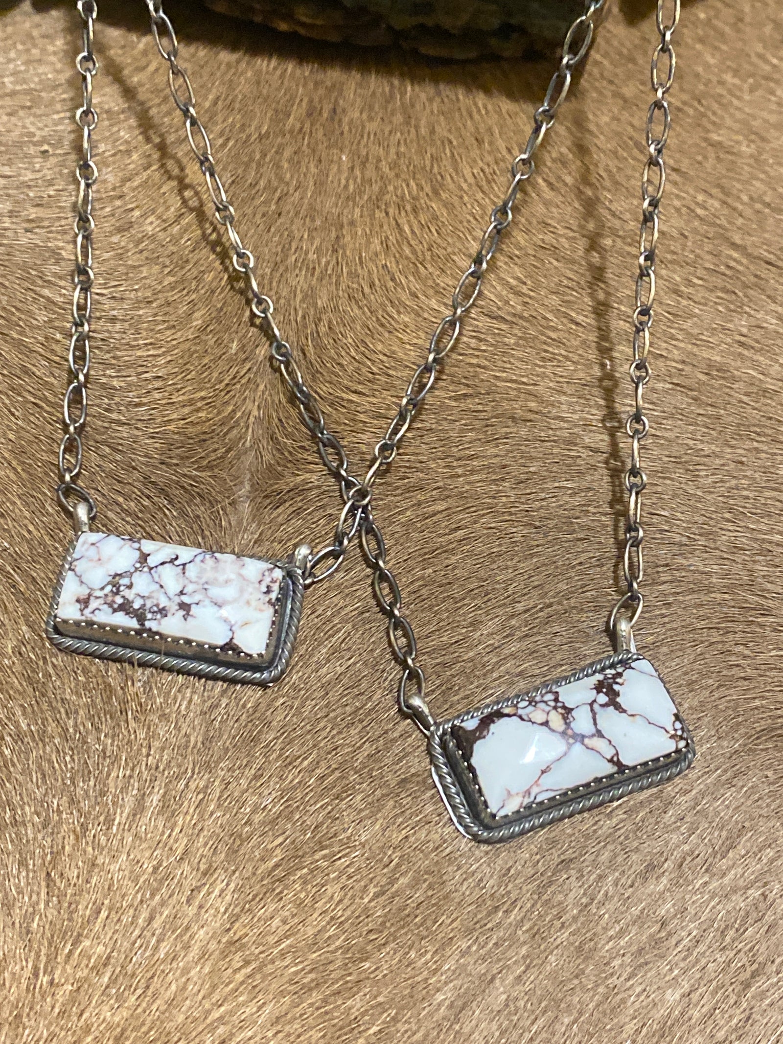 Melissa Sterling Wild Horse Bar Necklace - 18"