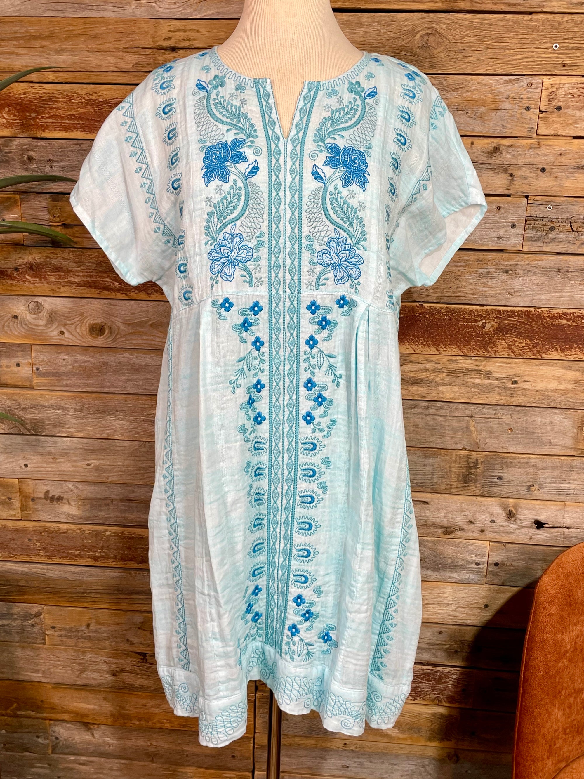 Johnny Was Relaxed Seamed Dolman Dress - Soraya