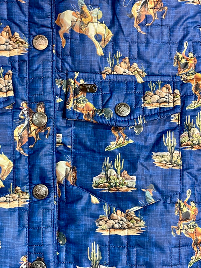 Bristol Cowboy Blue Quilted Jacket