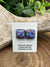 Purple Mojave Turquoise Square Earrings