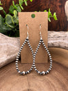 4mm Navajo Pearls Earrings With Varied Beads