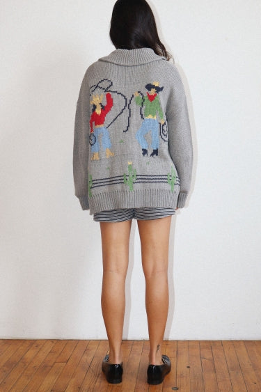 Rodeo Knit Sweater Cardigan