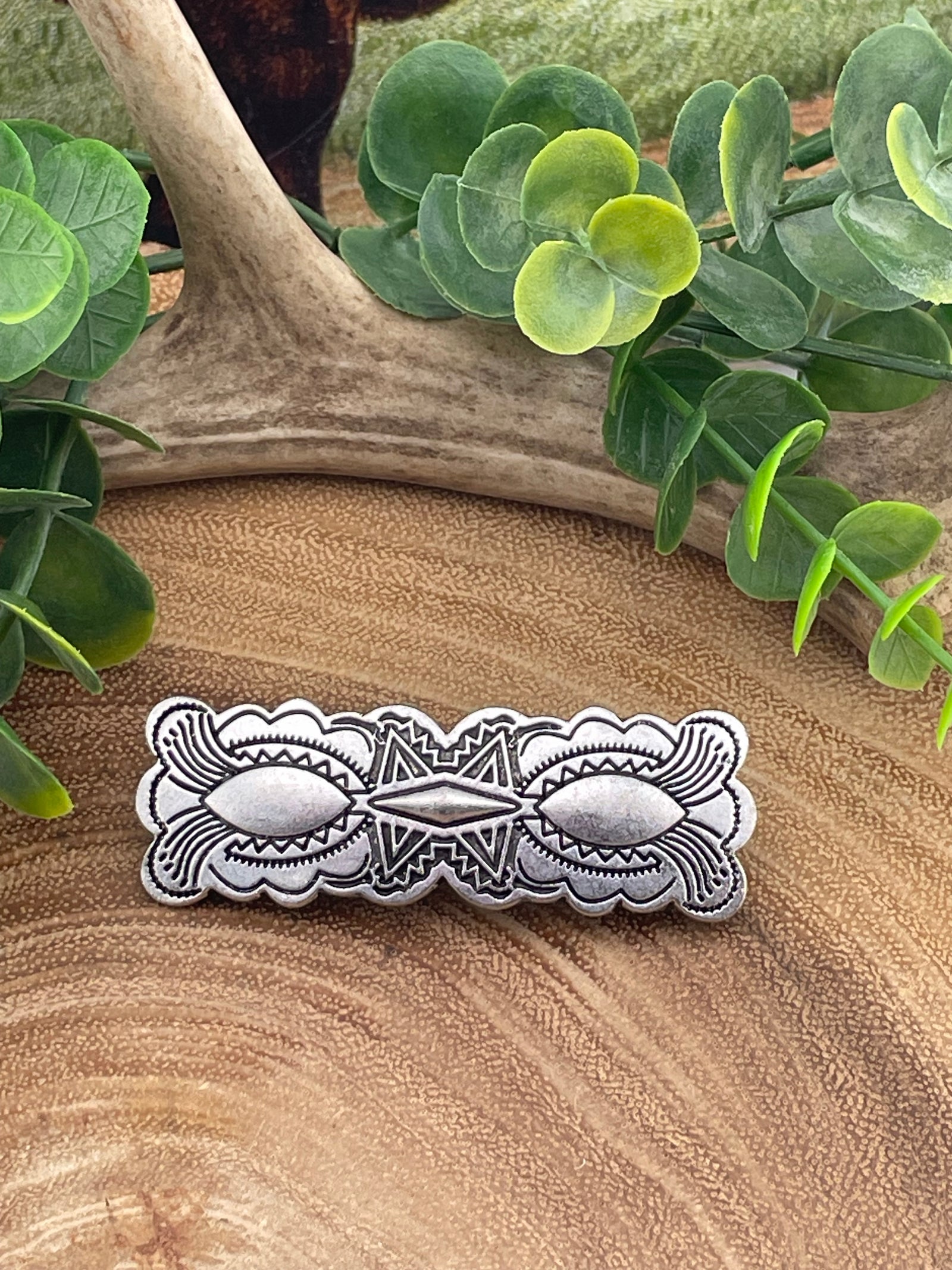Maddie Fashion Silver Barrette