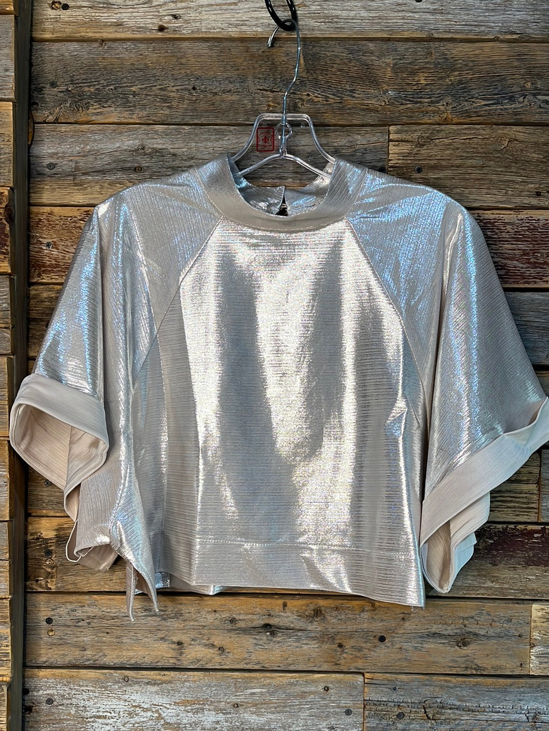 Gia Cropped Round Neck Top