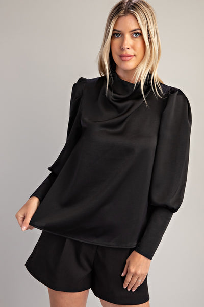 Kenda Cowl Neck Blouse
