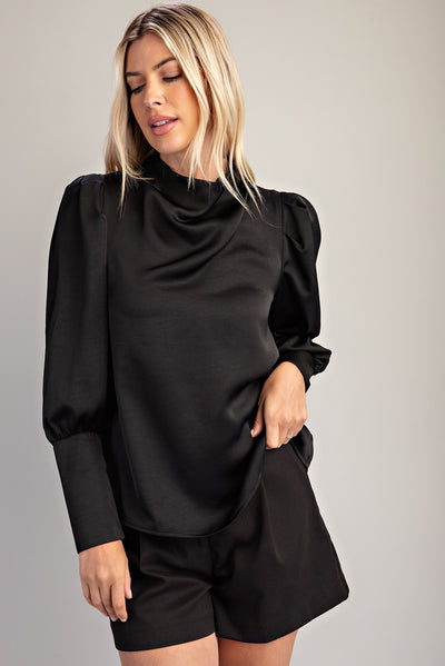 Kenda Cowl Neck Blouse