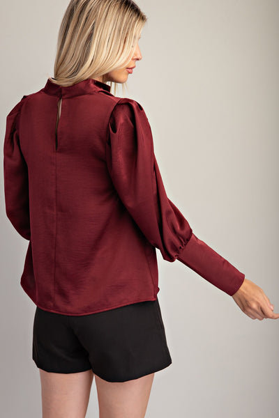 Kenda Cowl Neck Blouse