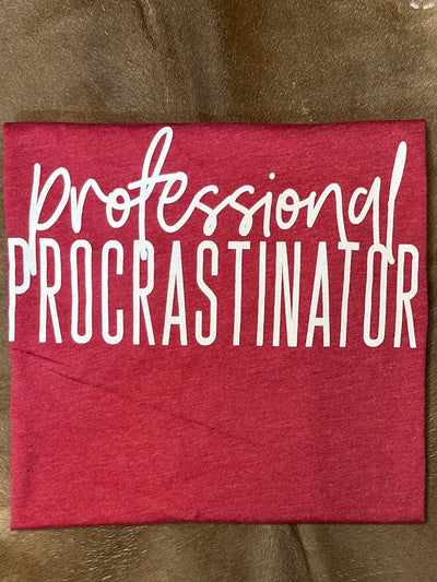 Professional Procrastinator Graphic Tee