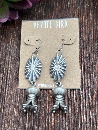 Bretton Burst Assorted Sterling Peyote Bird Earrings