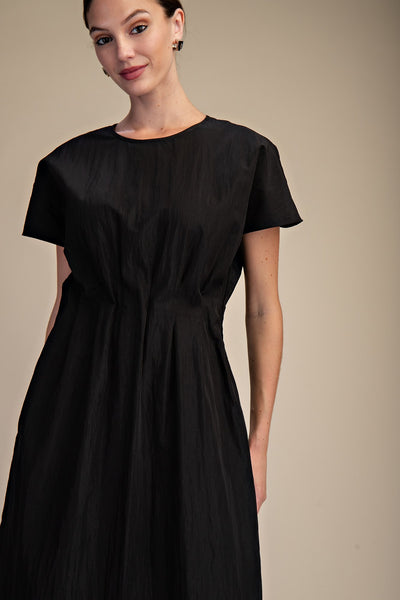 Oakland Round Neck Midi Dress