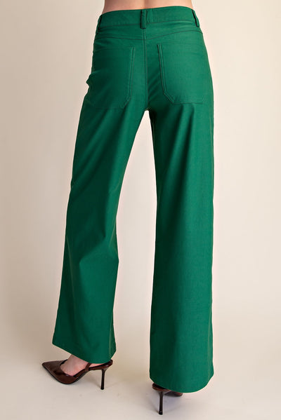 Leighty High Rise Boot Cut Pants
