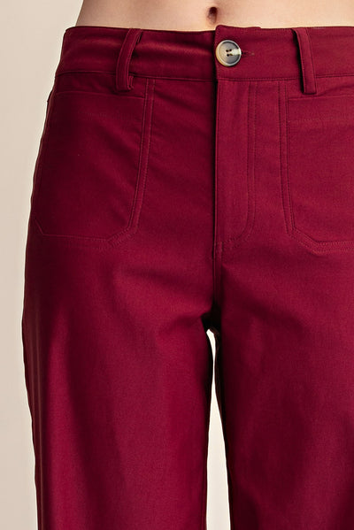 Leighty High Rise Boot Cut Pants