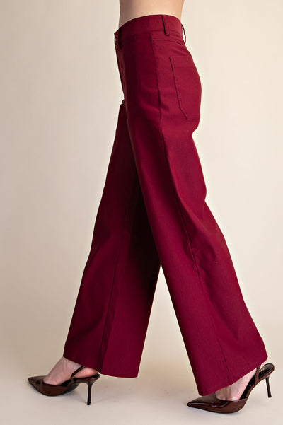 Leighty High Rise Boot Cut Pants