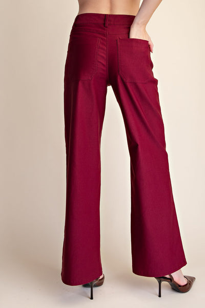 Leighty High Rise Boot Cut Pants