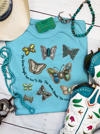 Butterfly Concho Graphic Tee