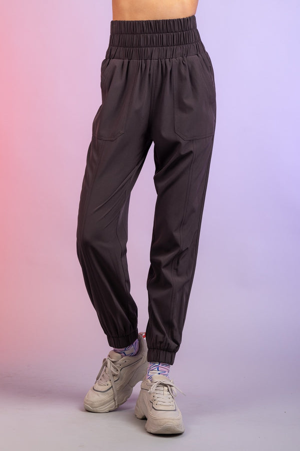 Elasticized Waist Jogger Pants - Accessorize In Style