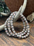 Peterson Sterling 8mm Navajo Stretch Bead Bracelet - Pink Conch