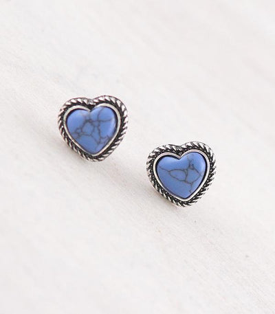 Billings Fashion Stud Earrings -Heart