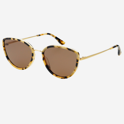 Luna Milky Tortoise Sunglasses