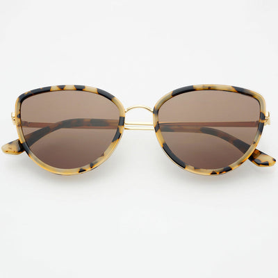 Luna Milky Tortoise Sunglasses