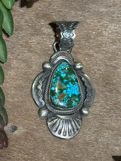 Missy Assorted Sterling Kingman Single Stone Pendants