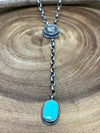 Sterling Royston Turquoise Liberty Y Necklace