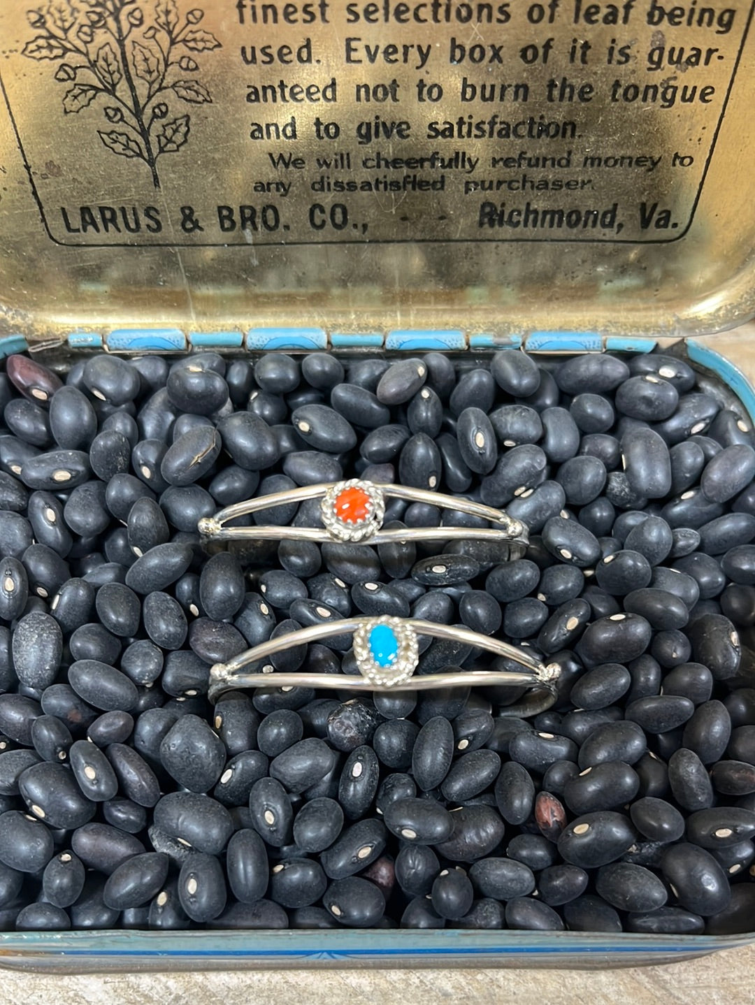 Brooklyn Sterling Center Stone Baby Cuff Bracelet