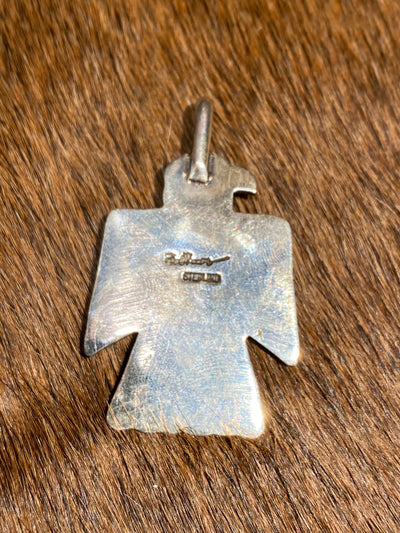 Holt Double Thunderbird Sterling Pendant