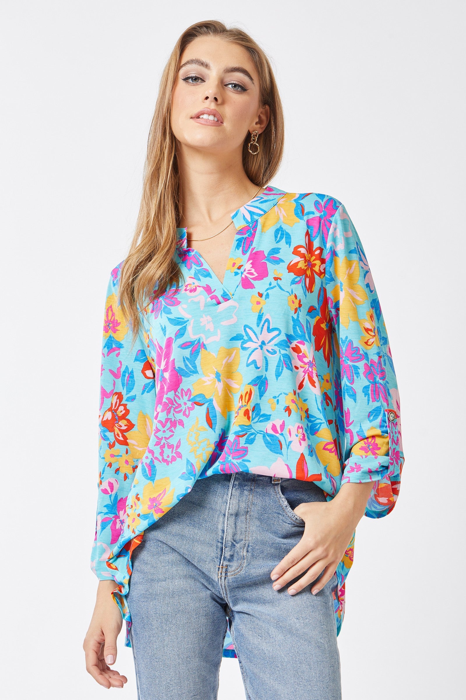 Sophia Floral Print Top