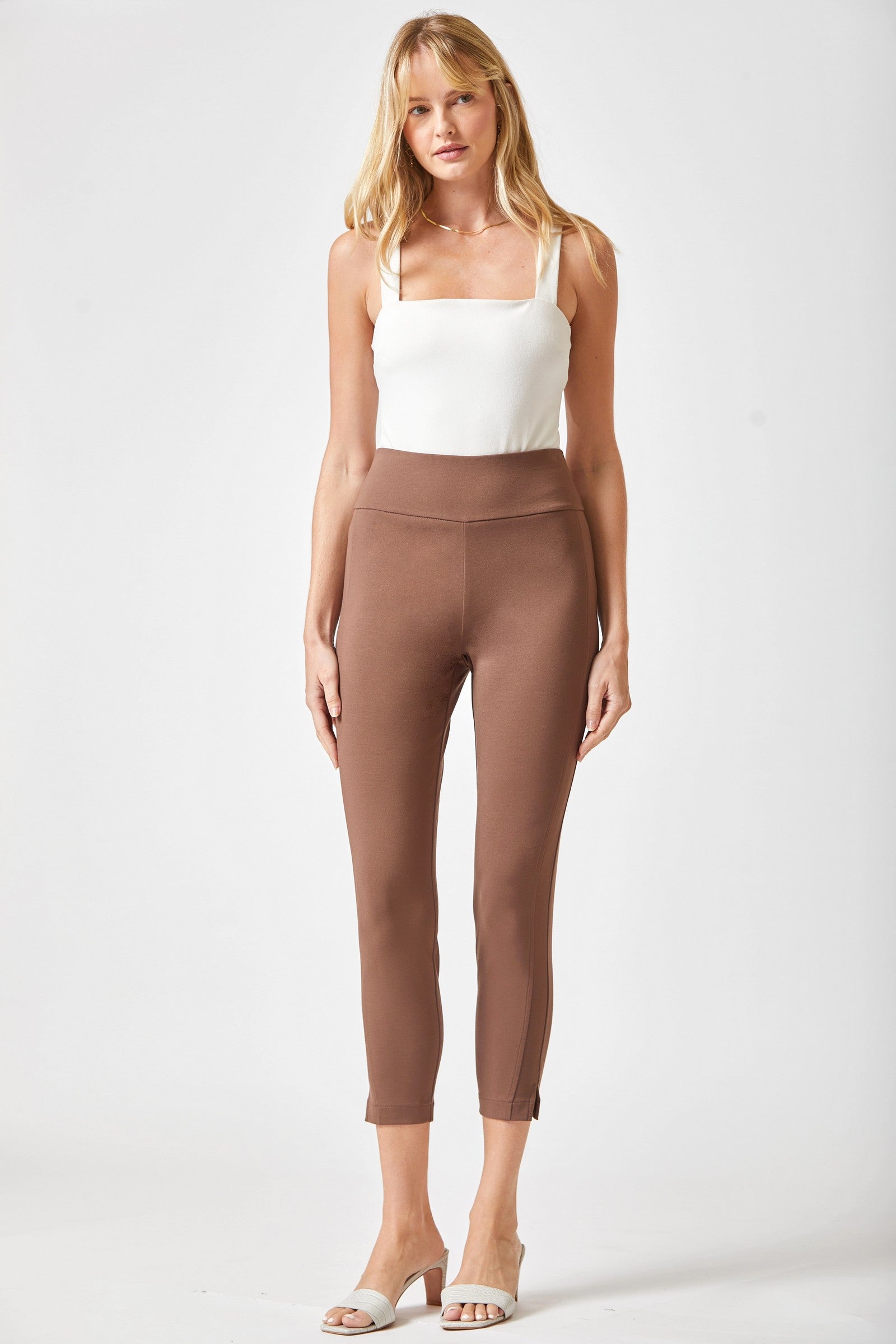 Magic Pull On Capri Pant - Accessorize In Style Magic Pull On Capri Pant - Accessorize In Style