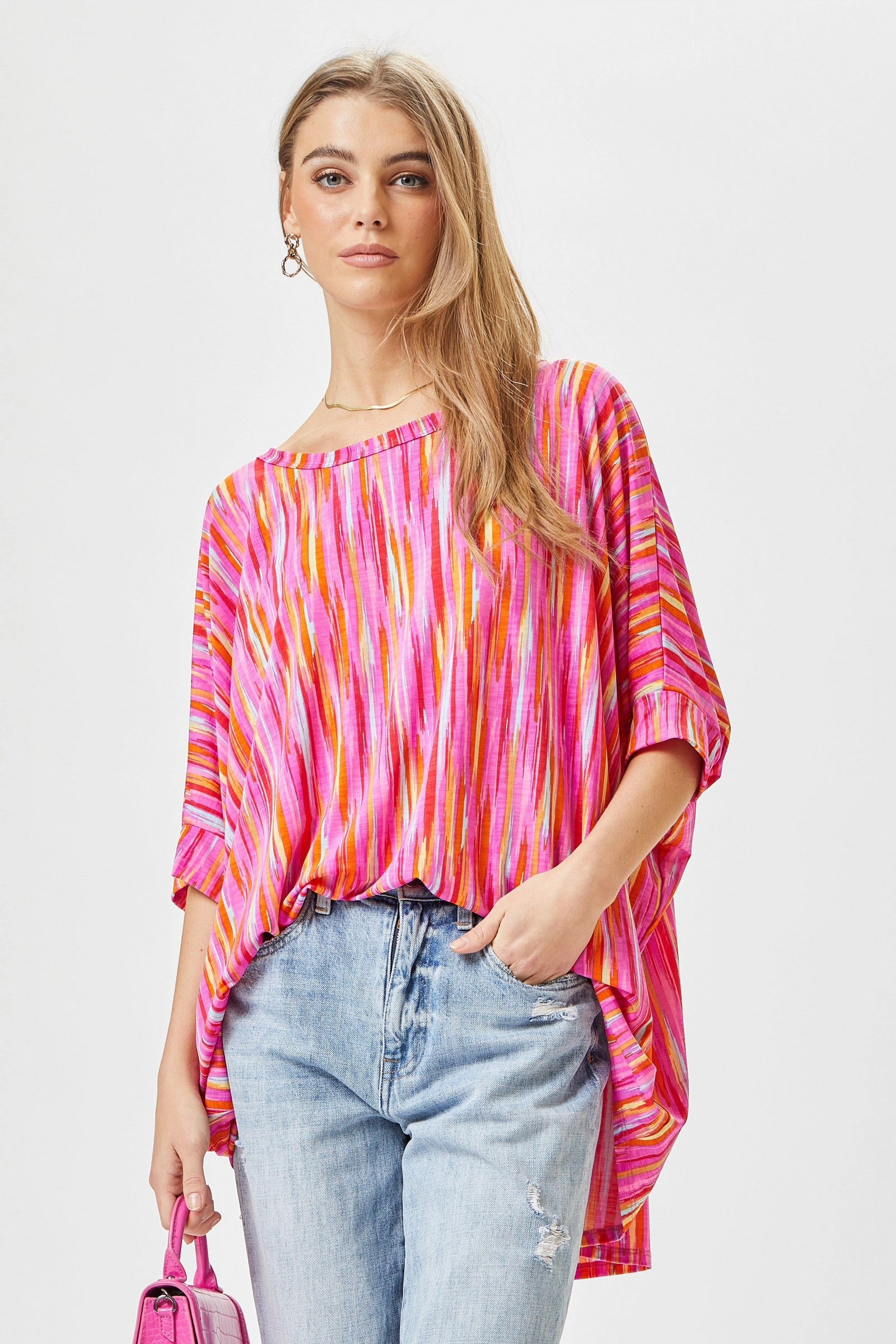 Shayna Relaxed Tunic Top