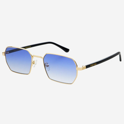Superior Gold/Blue Sunglasses