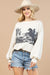 Western Graphic Long Sleeve Sweatshirt