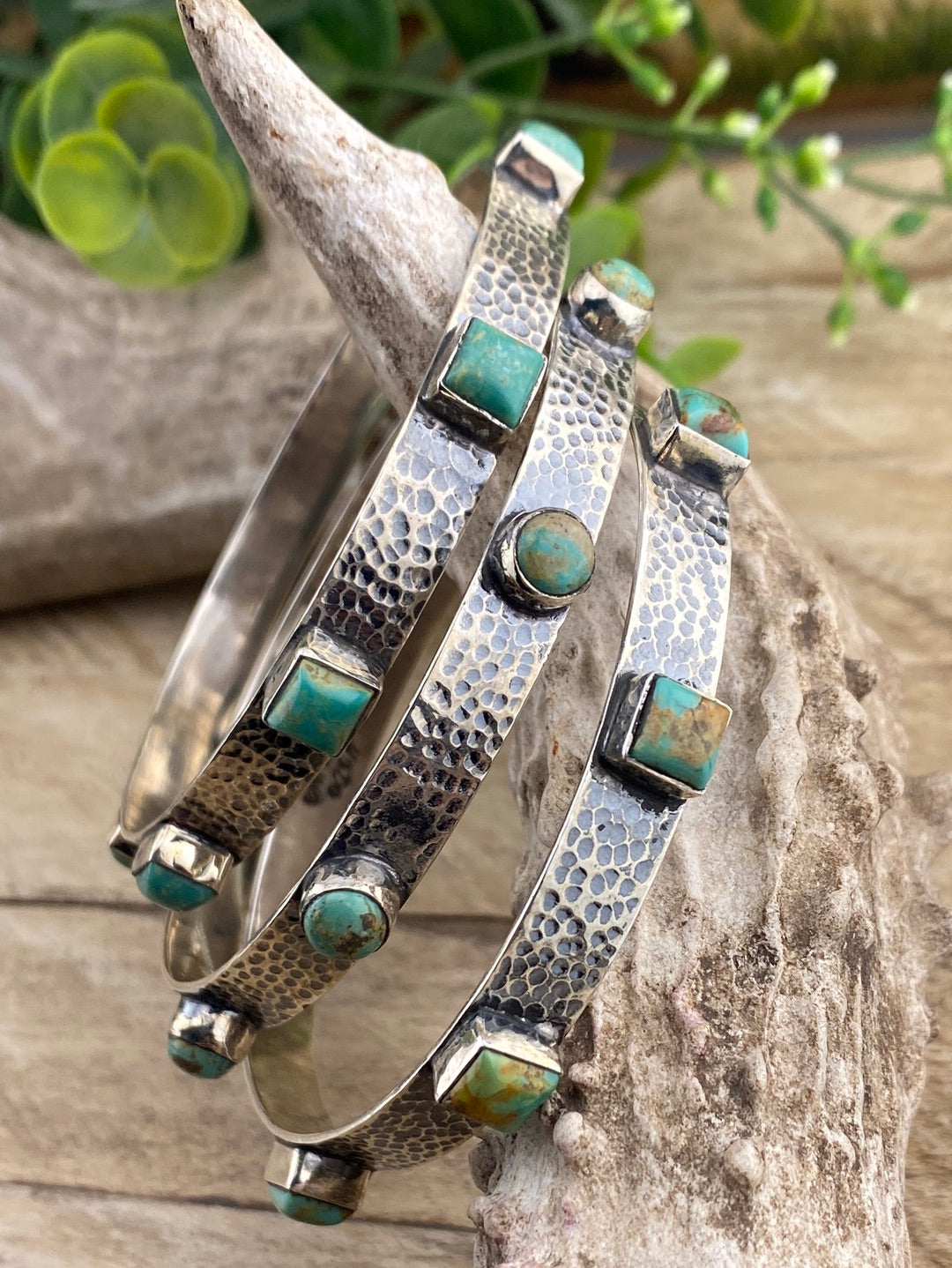 Collection of Native American Turquoise, Silver and Coral Bead Jewelry.  Cuff Bracelets and Bead Necklaces Stock Photo - Alamy