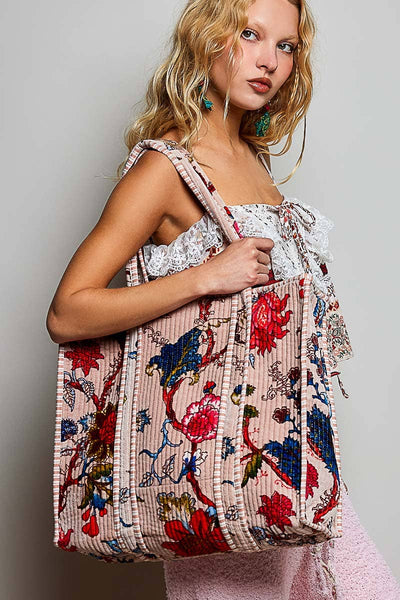 Quilted Large Everyday Tote Bag
