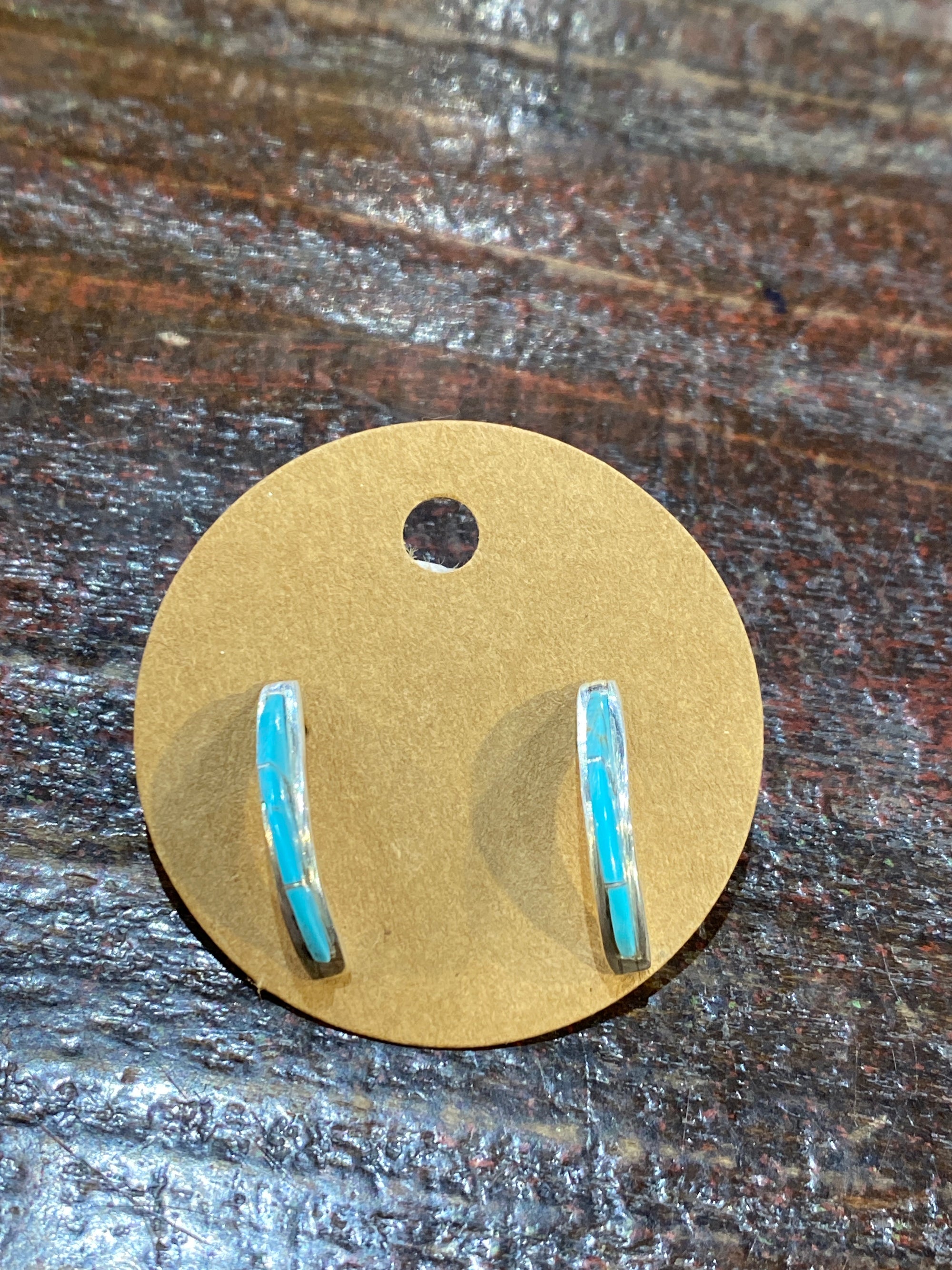 Finn Sterling Stone Curve Earrings