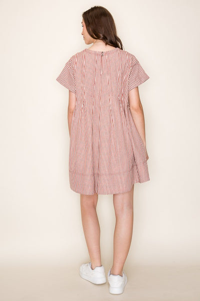 Striped Swing Dress